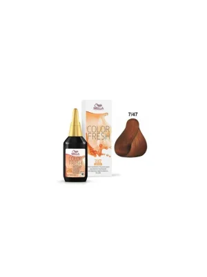 Omezená Nabídka Wella, Color Fresh, odstín 7/47, 75 ml