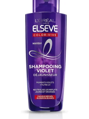 L'Oréal Paris Elseve Color-Vive Purple šampon pro blond, 200 ml Sezónní Sleva
