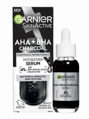 Objednat Nyní Garnier, Skin Active, AHA+BHA anti-blemish serum, 30 ml