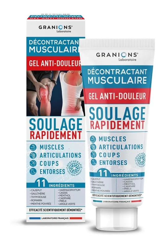 GRANIONS Gel na zmírnění bolesti 100ml Levný