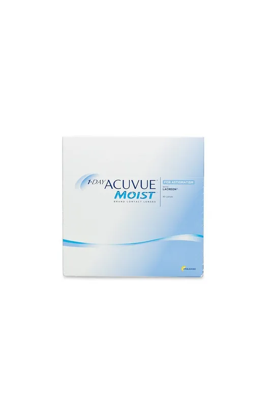 1-DAY Acuvue Moist pro astigmatismus (90 čoček)-2.75 Doprava Zdarma