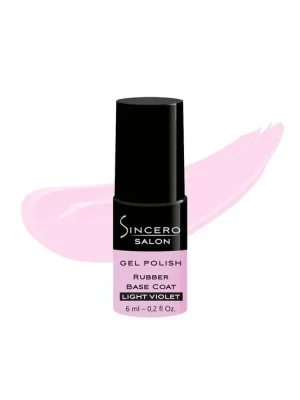 Sincero Salon, podkladový gel lak, odstín Light Violet 6 ml Akční Nabídka