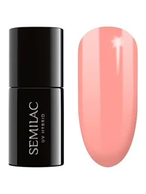 Výhodná Nabídka Semilac, UV gel lak na nehty hybrid, odstín Peach Milk, 7 ml