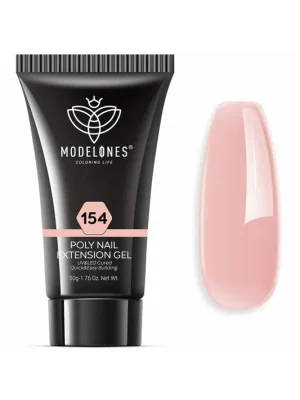 Originální Modelones Polygel na nehty - pro UV použití - 50g, odstín 154