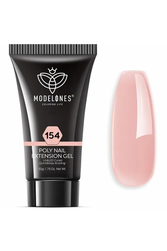 Originální Modelones Polygel na nehty - pro UV použití - 50g, odstín 154