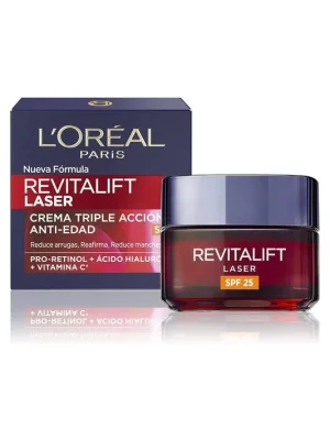 Hydratační krém L'Oréal Paris Revitalift Laser Moisturising Cream SPF25 s trojitým účinkem 50 ml Objednat Nyní