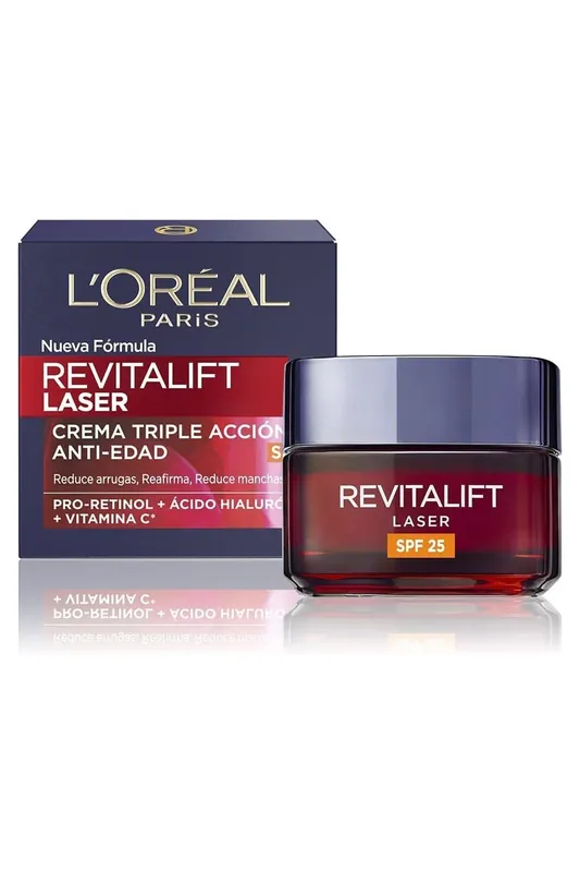 Hydratační krém L'Oréal Paris Revitalift Laser Moisturising Cream SPF25 s trojitým účinkem 50 ml Objednat Nyní