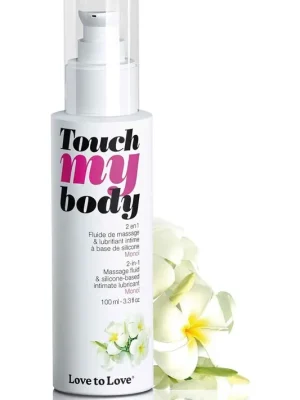 Dokud Zásoby Vydrží LOVE TO LOVE Touch My Body Masážní olej a lubrikant, 100 ml