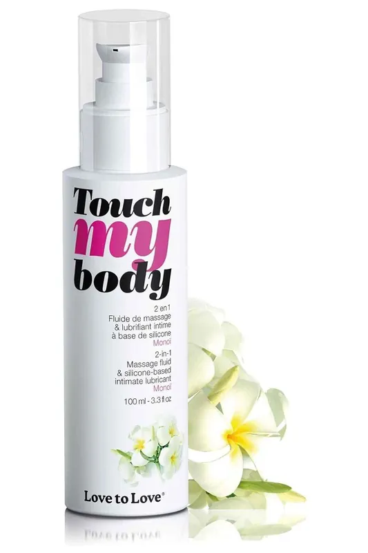 Dokud Zásoby Vydrží LOVE TO LOVE Touch My Body Masážní olej a lubrikant, 100 ml