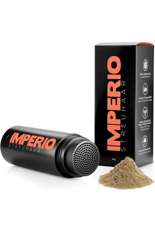 IMPERIO vlasový korektor na zahustenie vlasov Light Brown 26g Must-Have