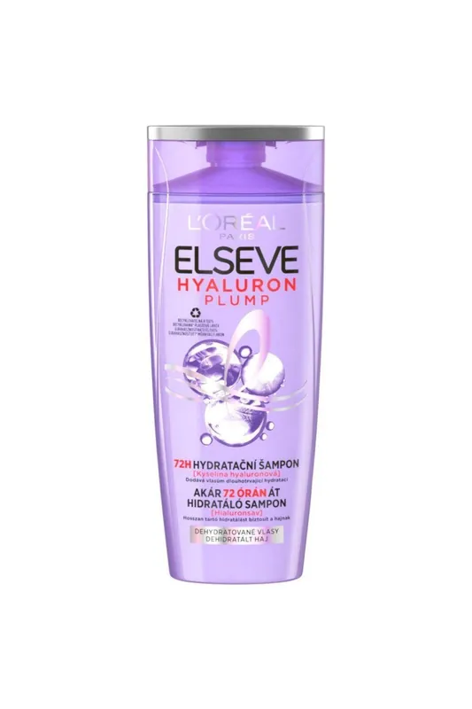 Bezpečná Platba L'Oréal Hyaluron Plump šampon s kyselinou hyaluronovou 250ml