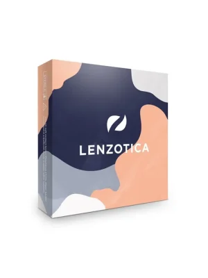 LENZOTICA kontaktní čočky -4.00 (Natural Hazel) Cenová Bomba