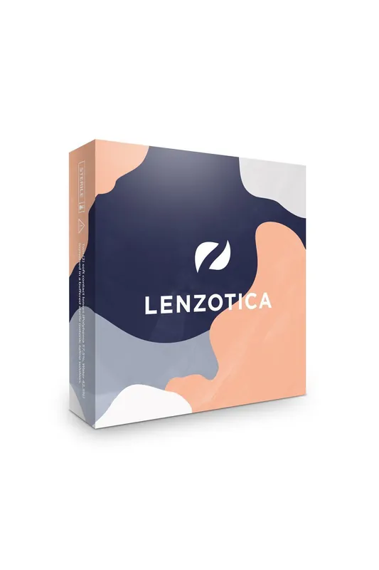 LENZOTICA kontaktní čočky -4.00 (Natural Hazel) Cenová Bomba