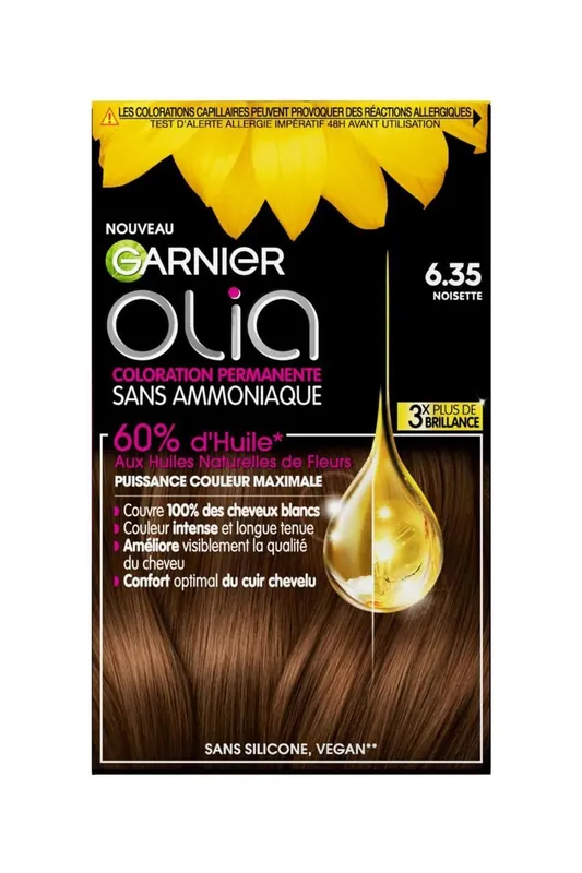 Garnier - Olia - 6.35 Lískový oříšek Vysoce Kvalitní