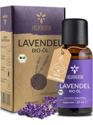 Heldengrün - Organický levandulový olej 30ml Doprava Zdarma
