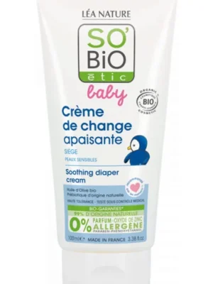 LÉA NATURE Zklidňující krém na oblast plenek 100ml Omezená Nabídka