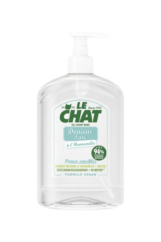 LE CHAT Gel Lavant Mains Douceur 500ml (mírně rozbitý dávkovač) Doprava Zdarma