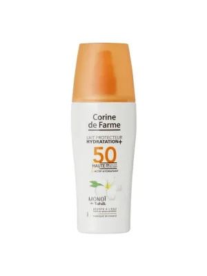 Aktuální Corine de Farme Hydratační krém na opalování SPF50, 150ml (chybí víčko)