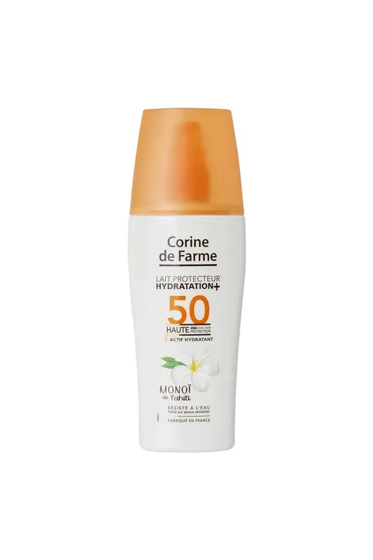 Aktuální Corine de Farme Hydratační krém na opalování SPF50, 150ml (chybí víčko)