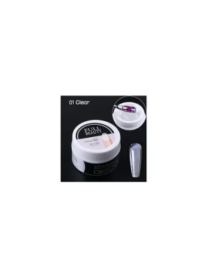 FULL BEAUTY clear 01 stavební gel pro prodlužování a opravu nehtů 15ml Akční Cena