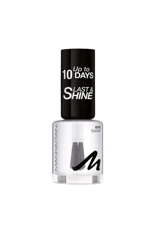 Manhattan Last&ShineLlak na nehty 010 CLEAR, 8ml Sleva
