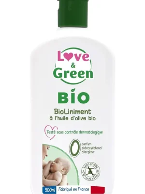 Love & Green BIO Liniment pro citlivou dětskou pokožku 500ml Hit Sezóny