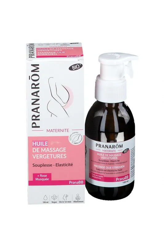 Nízká Cena PRANAROM Huile de Massage Vergetures 100ml (bez krabičky)