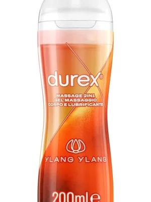 Autentický Durex masážní lubrikant 2v1 Sensual 200ml (EXP 04/2026)