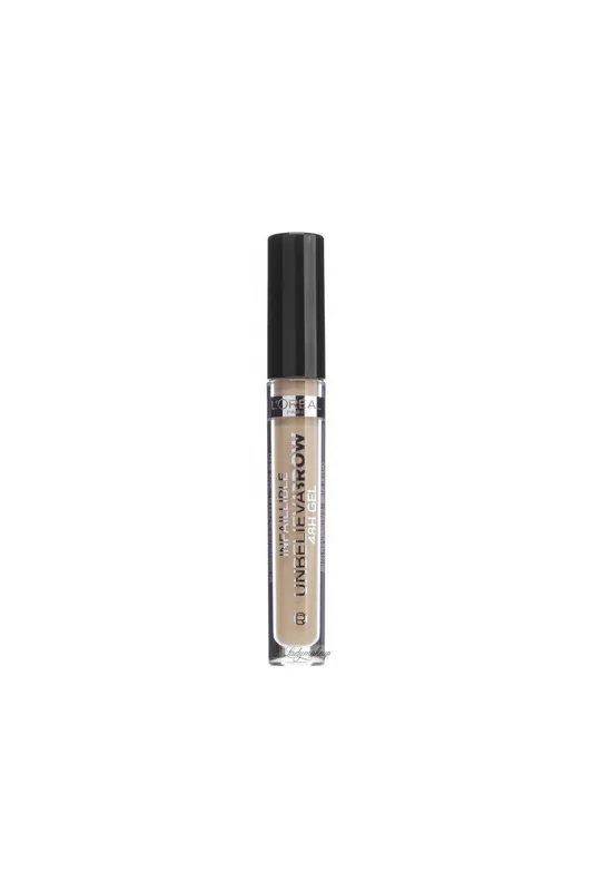 Horká Nabídka L'Oréal Infaillible Vodoodolný gél na vyplnenie obočia 7.0 Blonde, 3,4ml