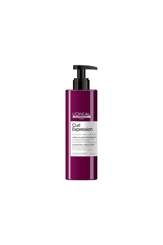Hydratační krémový gel pro vlnité a kudrnaté vlasy Loréal Professionnel Curl Expression - 250 ml Zlevněný