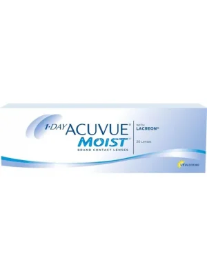 1-Day Acuvue Moist, - 3.75 (30 čoček) Nejlepší Cena