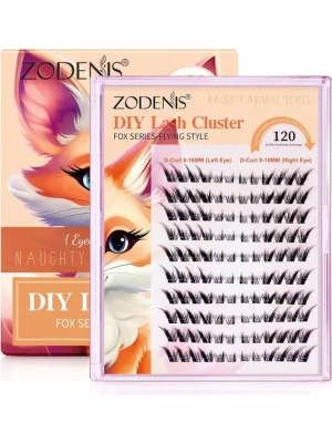 Omezená Nabídka ZODENIS Sada na prodlužování řas DIY 120ks