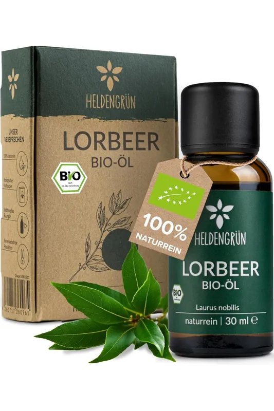 Heldengrün Organický vavřínový olej 30ml (bez krabičky) Nejprodávanější
