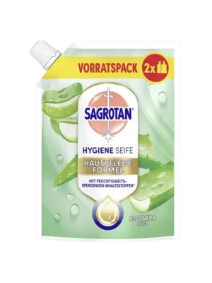 Originální SAGROTAN Náplň do mýdla na ruce Aloe Vera 500ml