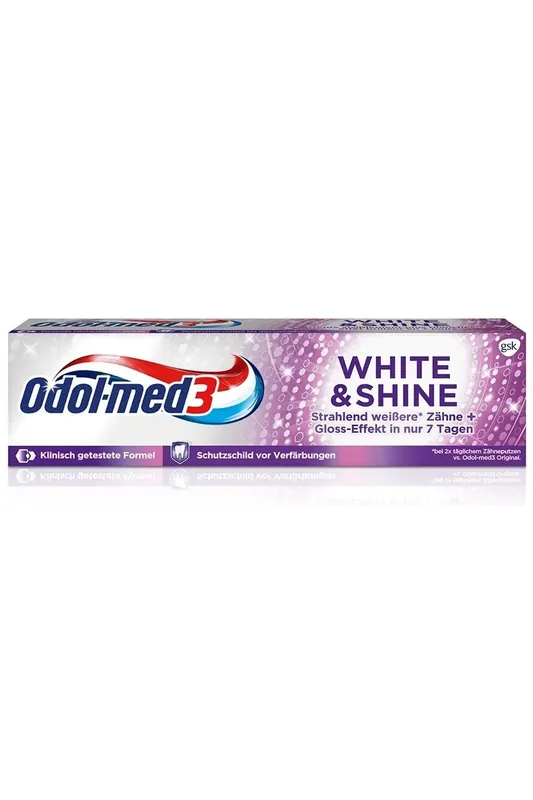 Nejlepší Volba Odol-med3 White & Shine Gloss Effekt 75ml