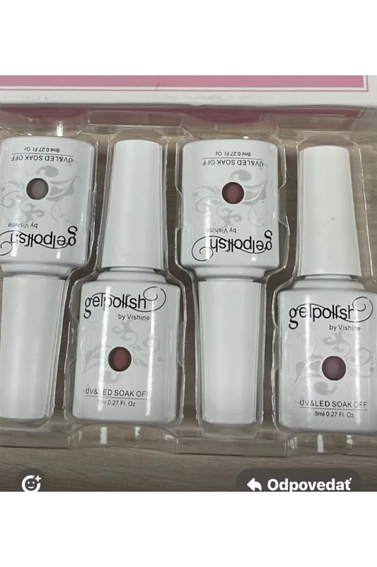 Vishine Jelly Gel Set 4x8ml M121, M122, M125, M126 Časově Omezené