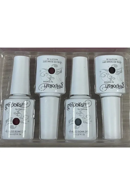 Zlevněný Vishine - gel polish Color, soak off, 4 x 8ml, TB02, TB03, TB04, 4616