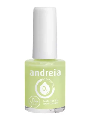 Cenový Hit Andreia, halal lak na nehty, odstín B4 pastelově zelená, 10,5 ml