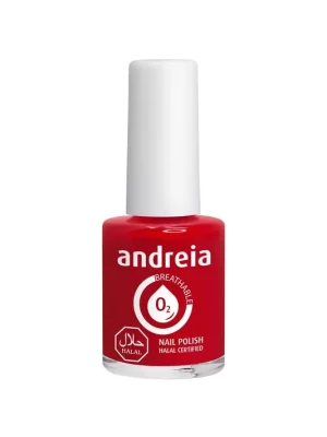 Přímo Od Výrobce Andreia, halal lak na nehty, odstín B6 Červená, 10,5 ml