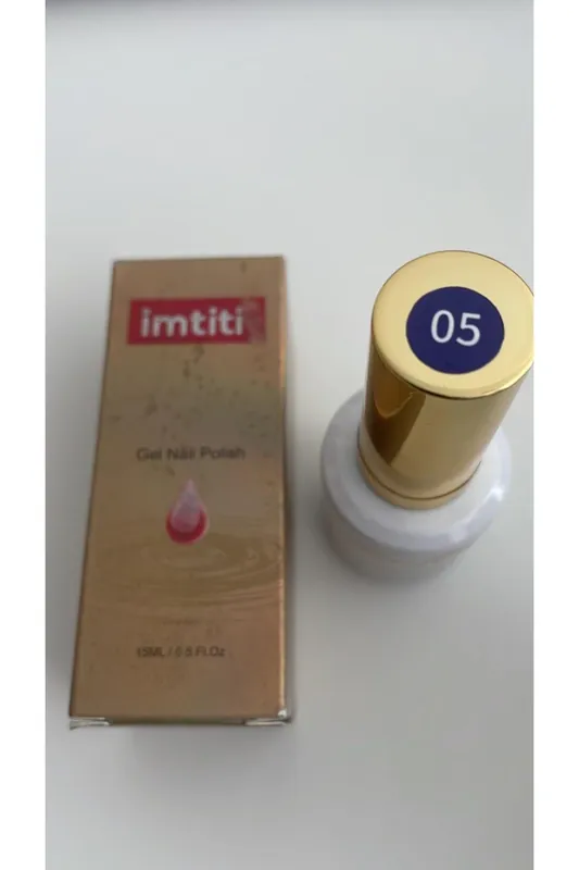 Výhodná Nabídka Imtiti Gelový lak na nehty Modrá 15ml
