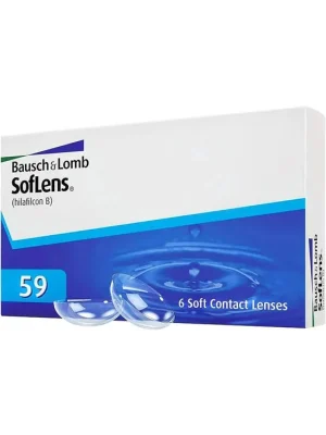 BAUSCH + LOMB SofLens 59 (6 čoček)-4,25 Originální