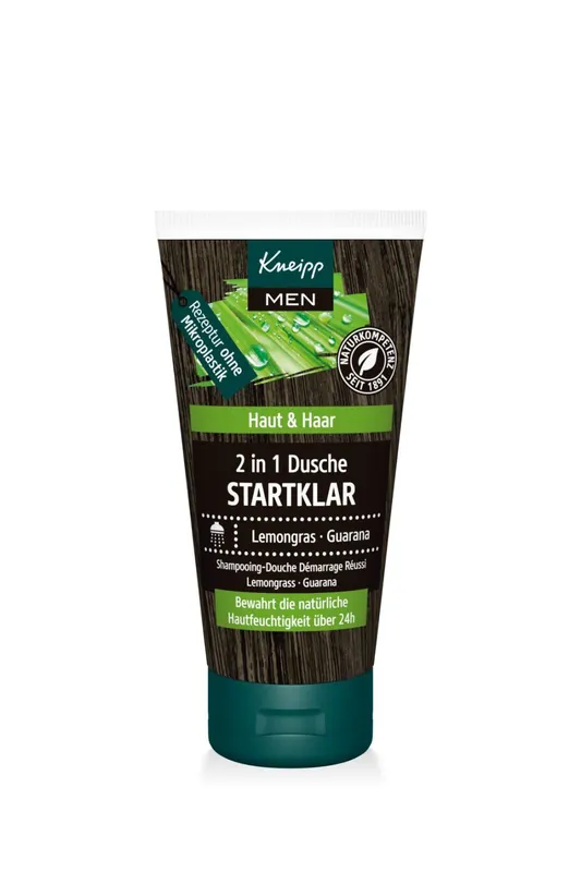 Omezená Nabídka Kneipp MEN 2 v 1 Pánsky šampón Startklar 50ml