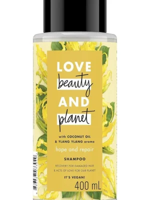 Rychlé Dodání Love Beauty And Planet Šampon s kokosovým olejem a ylang ylang 400ml