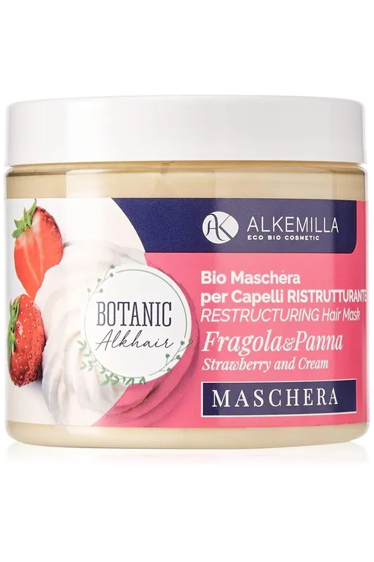 Vrácení Zdarma Alkemilla Regenerační maska na vlasy Jahody s Ecobio krémem 200 ml
