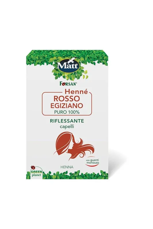 Tovární Cena Matná, egyptská červená henna, melír na vlasy 50g