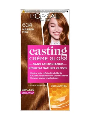 Zlevněný L'Oreal Casting CREME GLOSSNº 634 Středně hnědá