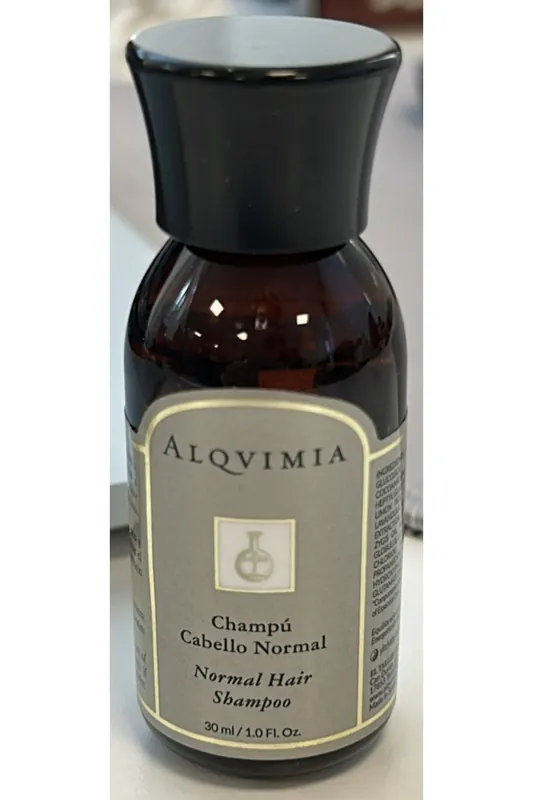 Sezónní Sleva ALQVIMIA Šampon na normální vlasy Champú Cabello Normal (30 ml)