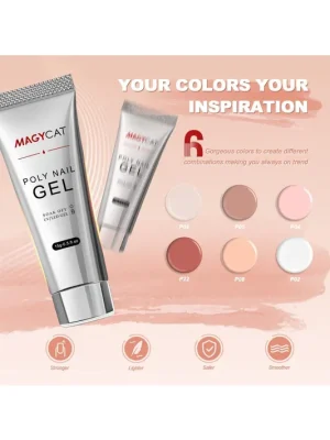 Dokud Zásoby Vydrží Poly Nail Gel Magycat Odstín P04, 60g