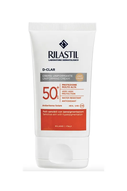 RILASTIL D-CLAR SPF50+ Light Color 40 ml Jen Po Omezenou Doba