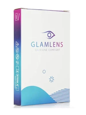 GLAMLENS barevné kontaktní čočky Mirel Green 1 pár Akční Nabídka